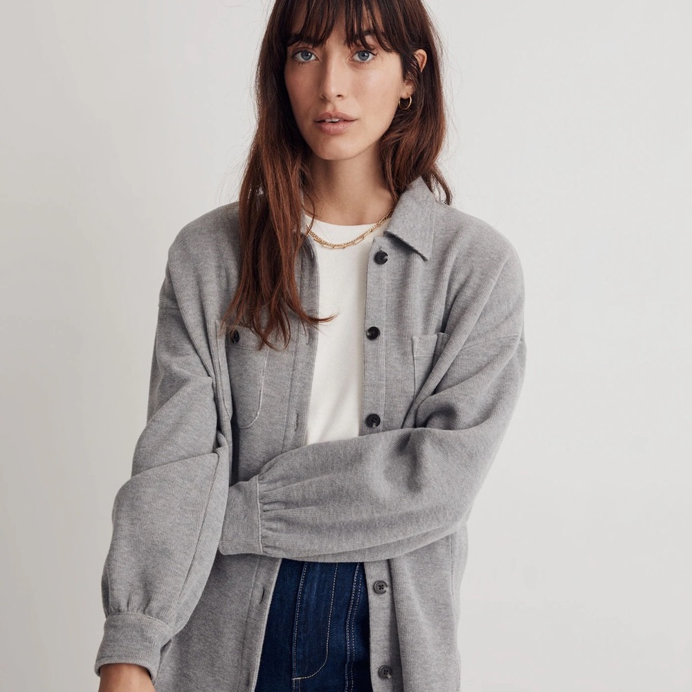 Madewell Double-Faced Shirt-Jacket
